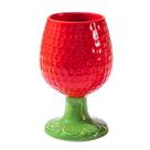 Caneca de cerâmica de morango com capacidade de 350 ml em forma de fruta Caneca de cerâmica de morango com capacidade de 350 ml em forma de fruta