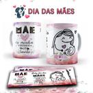 Caneca de cerâmica Dia das Mães