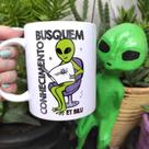 Caneca de Cerâmica ET Bilu Busquem Conhecimento