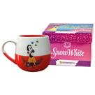 Caneca de Cerâmica Maggie Branca de Neve 400ml Bebidas Quentes Café Chá Leite Presente Disney Princesa