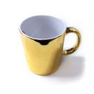 Caneca de Cerâmica Metalizada Para Sublimação 325ml