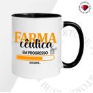 Caneca de Cerâmica Mina Profissões Farmácia