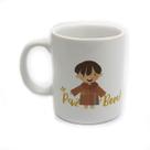Caneca de Cerâmica - O Pequeno Francisco - Paz e Bem!