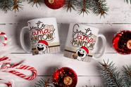 Caneca de Ceramica Personalizada 325ml Yulitos de Natal