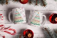 Caneca de Ceramica Personalizada 325ml Yulitos de Natal