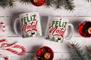 Caneca de Ceramica Personalizada 325ml Yulitos de Natal