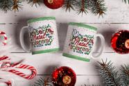 Caneca de Ceramica Personalizada 325ml Yulitos de Natal