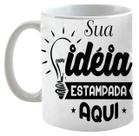 Caneca de cerâmica personalizada com o seu tema (foto, nome, frase...)