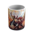 Caneca de Ceramica SamuraiX 325 ml