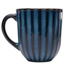 Caneca de Cerâmica Scallop Azul 420ml - Wolff
