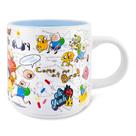Caneca de cerâmica Silver Buffalo Adventure Time Characters 390ml