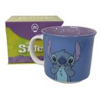 Caneca De Cerâmica Stitch Oficial Zona Criativa Com Caixa