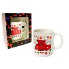 Caneca de cerÃmica Te amo 340 ml - Ceramica Regina