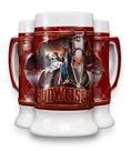 Caneca de cerveja cerâmica Budweiser 2022 Edição limitada 43 500mL