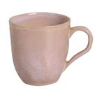 Caneca de Chá Cerâmica 273ml Rosa Xicara Avulsa Orgânico Litchi Porto Brasil