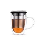 Caneca de Chá de Vidro com Infusor Rebel Duo Cup Moncloa