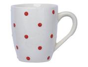 Caneca de Chá e Café de Cerâmica Vermelha 280ml Hauskraft Poá Caneca de Chá e Café de Cerâmica Vermelha 280ml Hauskraft Poá