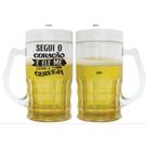 Caneca De Chop 650ml Segui O Coracao Ean :7908011764337