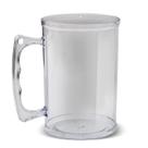 Caneca de Chopp Acrilico degradê fosco - 400ml