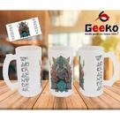 Caneca de Chopp Black Panther Wakanda Forever Pantera Negra Geeko