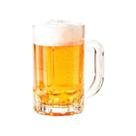Caneca de chopp cerveja bebida vidro resistente 400ml