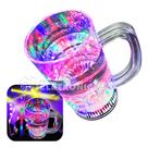 Caneca de Chopp Com Luzes LED Pisca-Pisca Brilho 350ml HM246