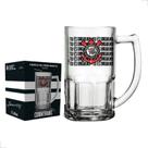 Caneca De Chopp Corinthians Vidro 340ml Oficial Licenciada
