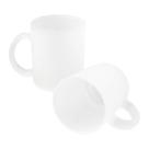 Caneca de Chopp de Vidro Jateada para Sublimação - 325ml (11oz)