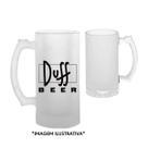 Caneca de Chopp de Vidro Jateada para Sublimação - 470ml (16oz) - 12unid