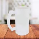 Caneca De Chopp Jateada Vidro Para Cerveja Presente Amigo Pai Namorado 450 ml- MEGA OFERTA!