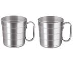 Caneca de Chopp Ondulada Alumínio 600 ml Eirilar - 2 Unidades Caneca de Chopp Ondulada Alumínio 600 ml Eirilar - 2 Unidades