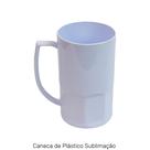 Caneca de Chopp Polimero para Sublimação Branca - 550ml Quantidade:1 Caneca Chopp