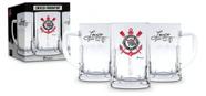 Caneca De Chopp Vidro 565ml Corinthians, Cerveja Timão Caneca De Chopp Vidro 565ml Corinthians, Cerveja Timão