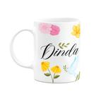Caneca de Dindos - Dinda - M2 - 325ml Branca Caneca de Dindos - Dinda - M2 - 325ml Branca