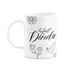 Caneca de Dindos - Dinda - M3 - 325ml Branca