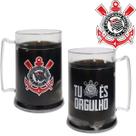 Caneca De Gel Corinthians Ideal Para Chopp E Cerveja Presente Para Torcedor Com Garantia