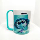 Caneca de Plástico Divertida mente 2 Inveja - Alça Removível