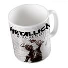 Caneca de Plastico Metallica Blackened