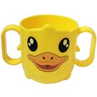 Caneca de plastico patinho com 2 alcas 370ml