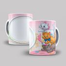 Caneca de Polímero com Moldura da Marie