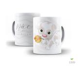 Caneca de polímero Dia das Mães - Mãe de Pet