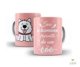 Caneca de polímero Dia das Mães - Mãe de Pet