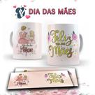 Caneca de polímero Dia das Mães