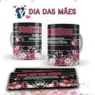 Caneca de polímero Dia das Mães Caneca de polímero Dia das Mães