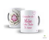 Caneca de polímero Dia das Mães