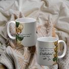 Caneca de polimero personalizada fe e gratidao Caneca de polimero personalizada fe e gratidao