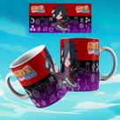 Caneca De Porcelana 325ml Animes Decorada Naruto 7 Caneca De Porcelana 325ml Animes Decorada Naruto 7