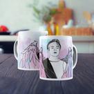 Caneca De Porcelana 325ml Bts Decorada Bts 6