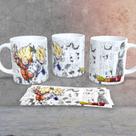 Caneca de Porcelana 325ml Decorada Dragon Ball Estampa 15 Caneca de Porcelana 325ml Decorada Dragon Ball Estampa 15