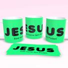 Caneca de Porcelana 325ml Decorada Frases Religiosas Caneca de Porcelana 325ml Decorada Frases Religiosas